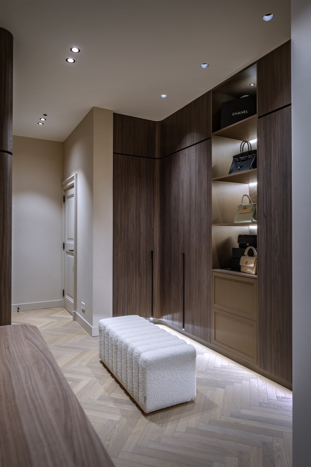 dressing met design verlichting