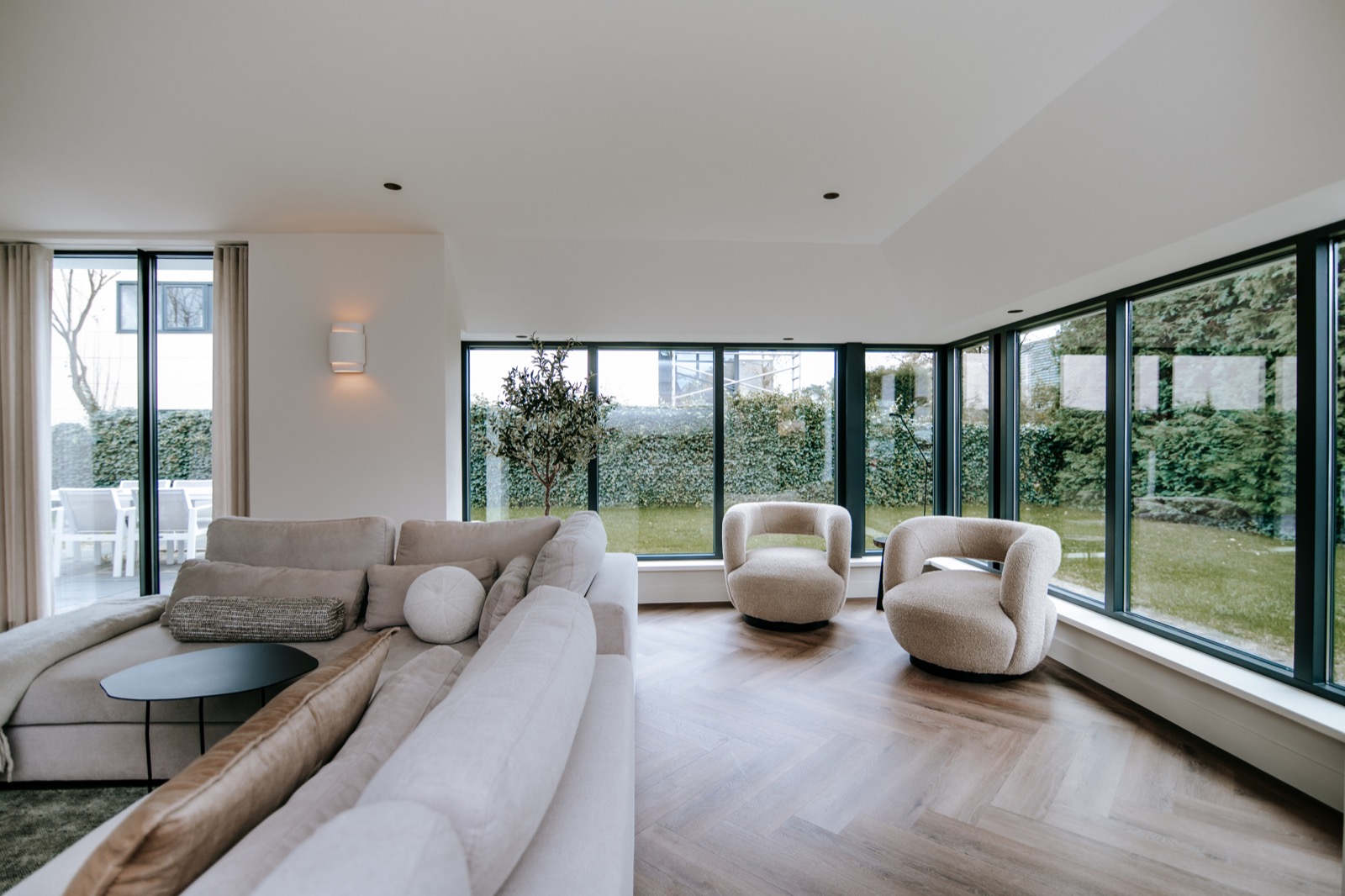 interieur met luxe verlichting