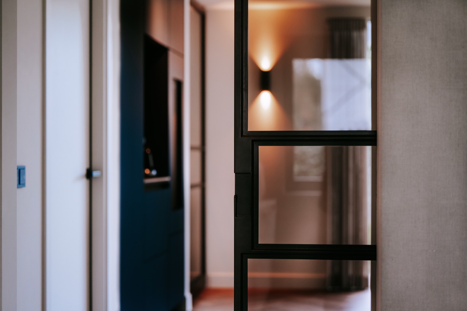 interieur met luxe lampen