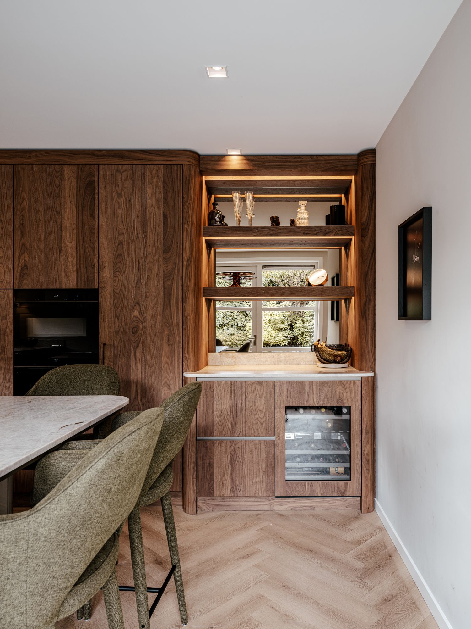 keuken met ledverlichting