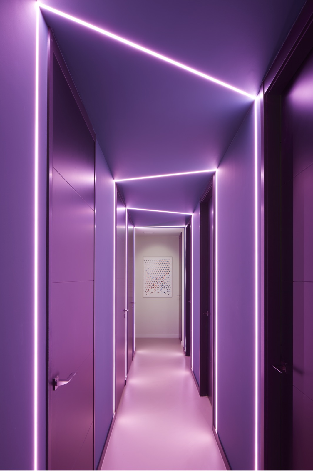 luxe led strips in hal