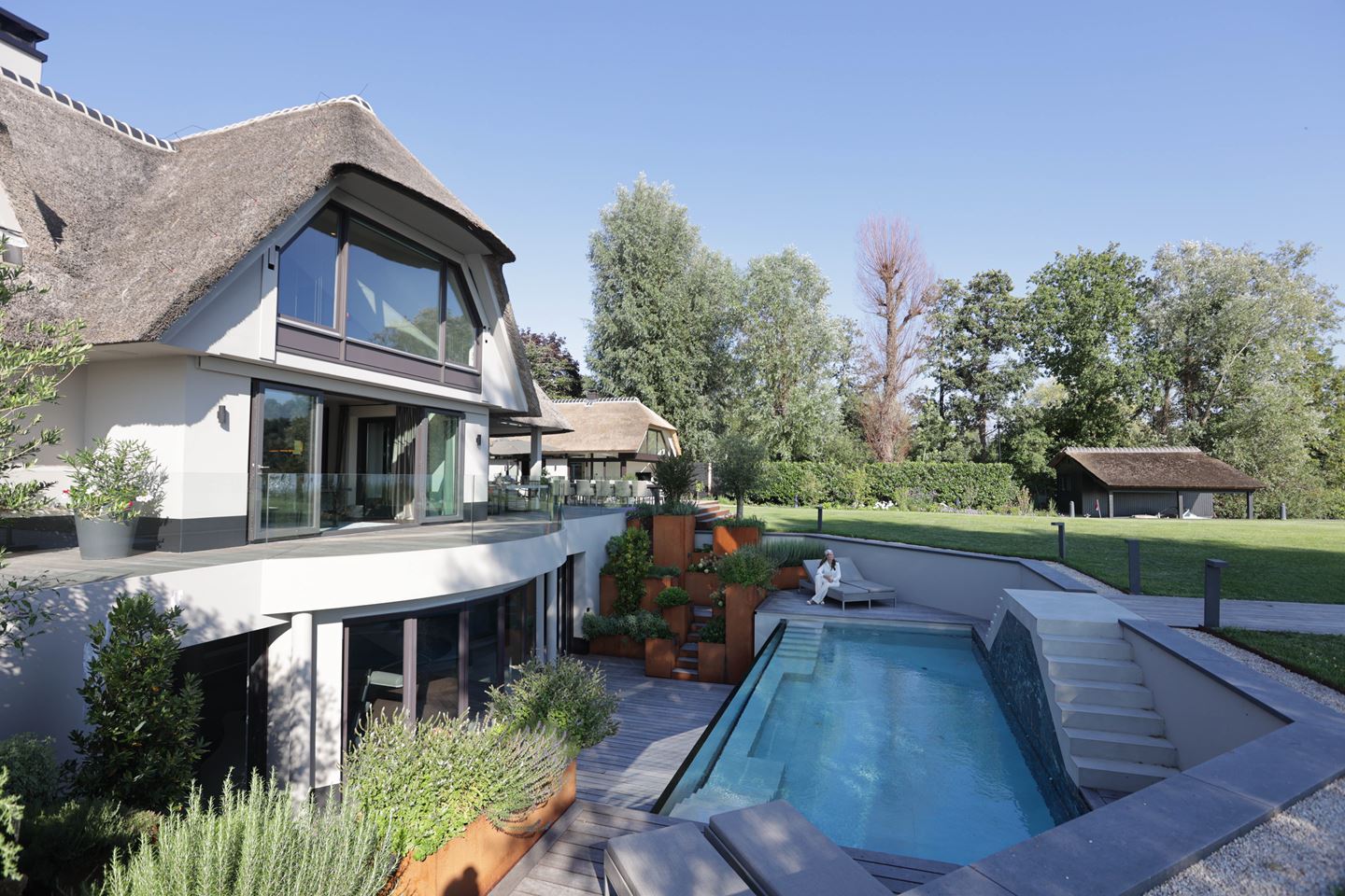 villa met zwembad