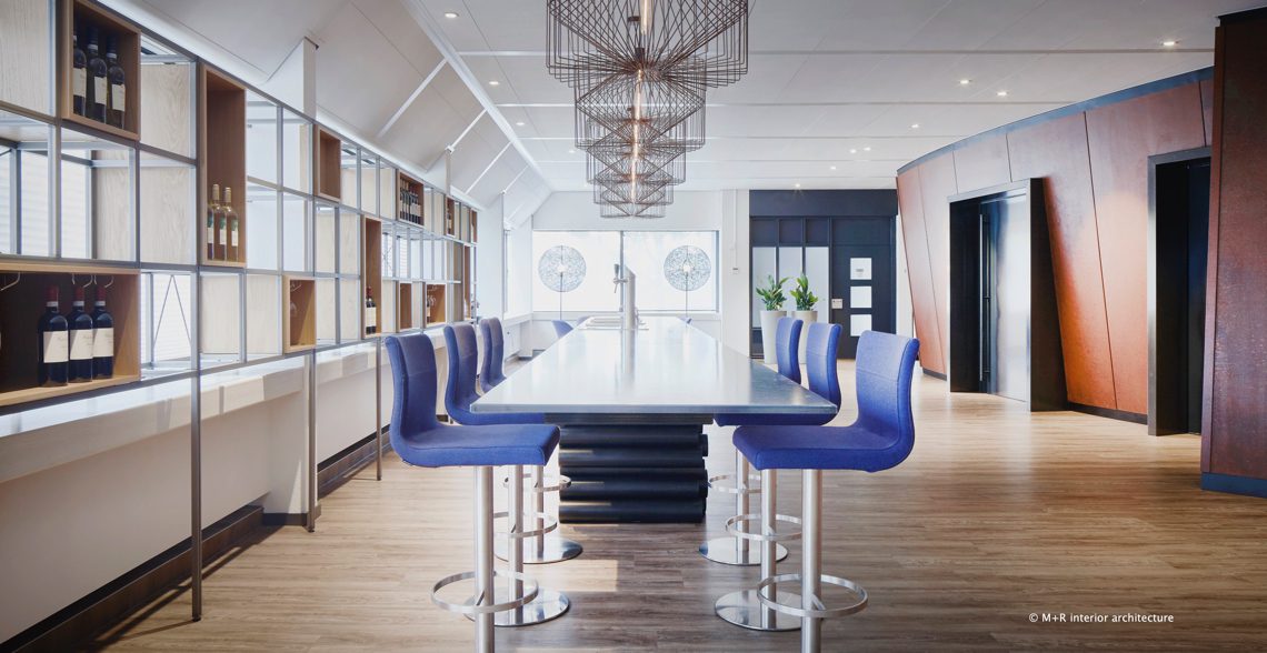 vergadertafel op kantoor