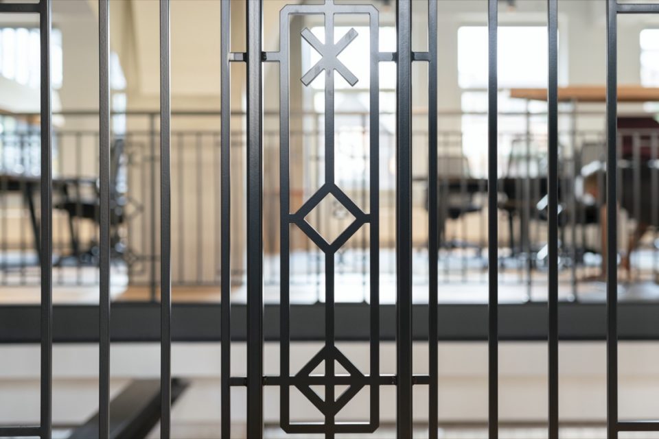 Detailfoto smeedwerk