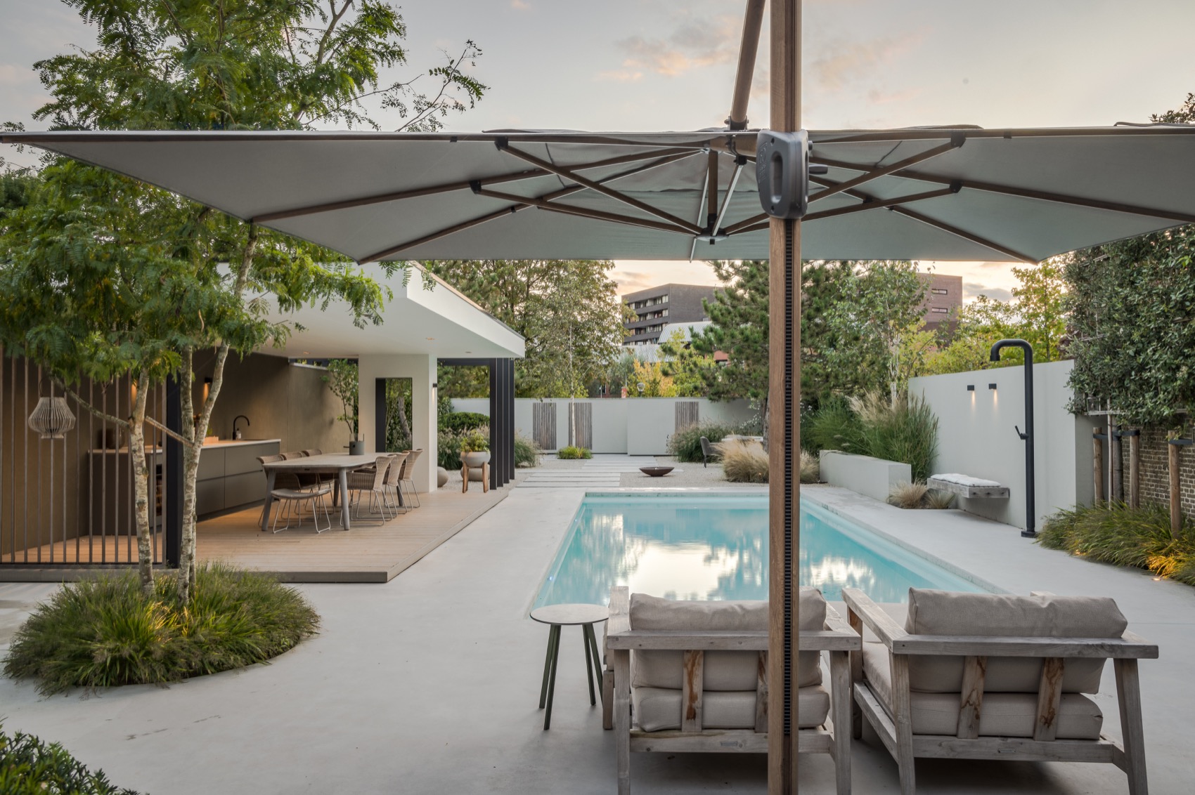 luxe tuin ontwerp