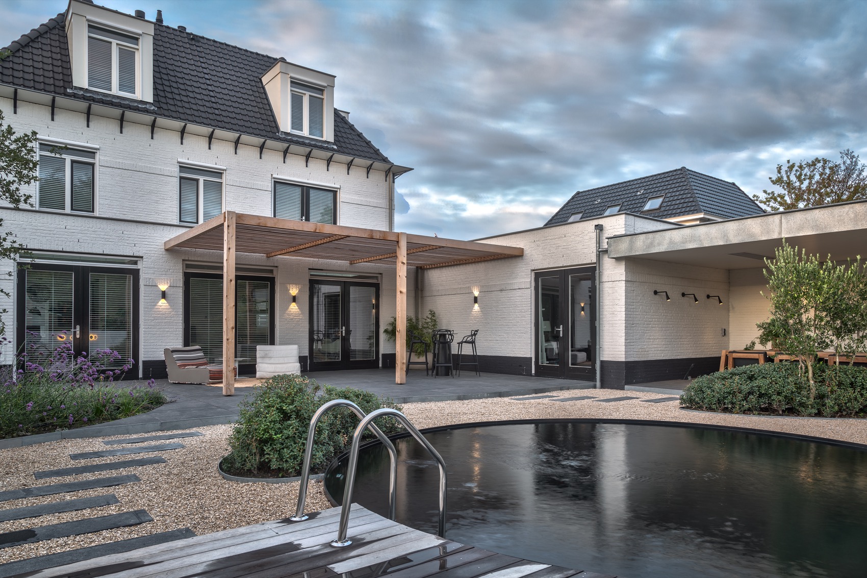 luxe tuin ontwerp