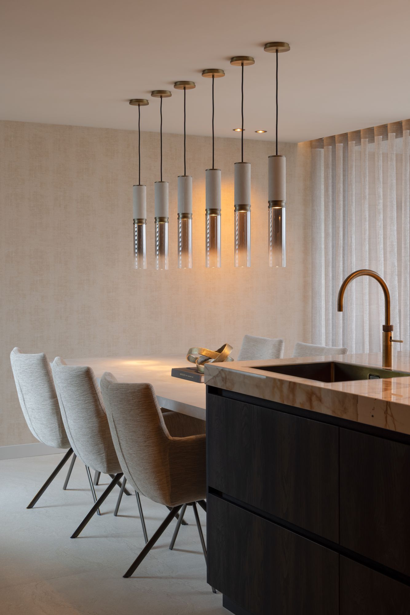 hangverlichting boven eettafel
