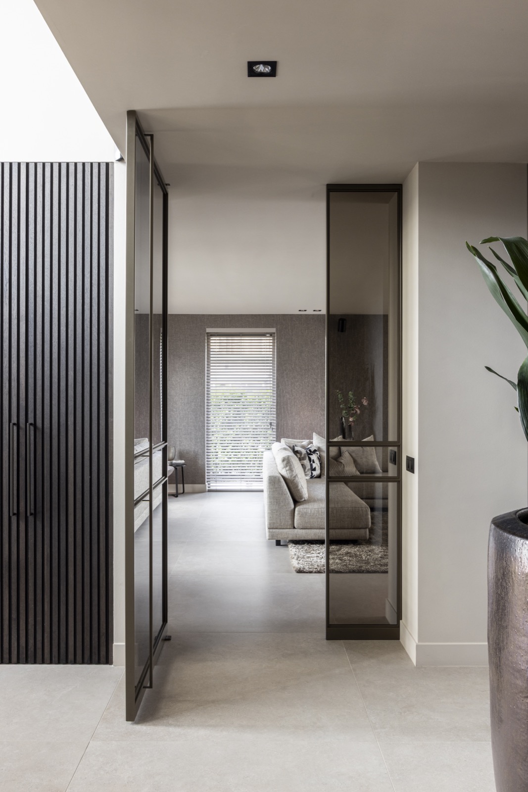 luxe stalen binnendeur
