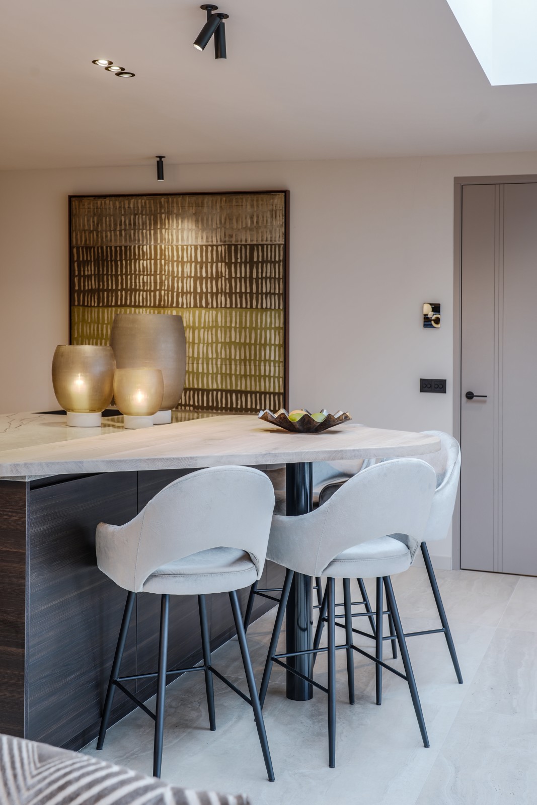 luxe bar bij keuken