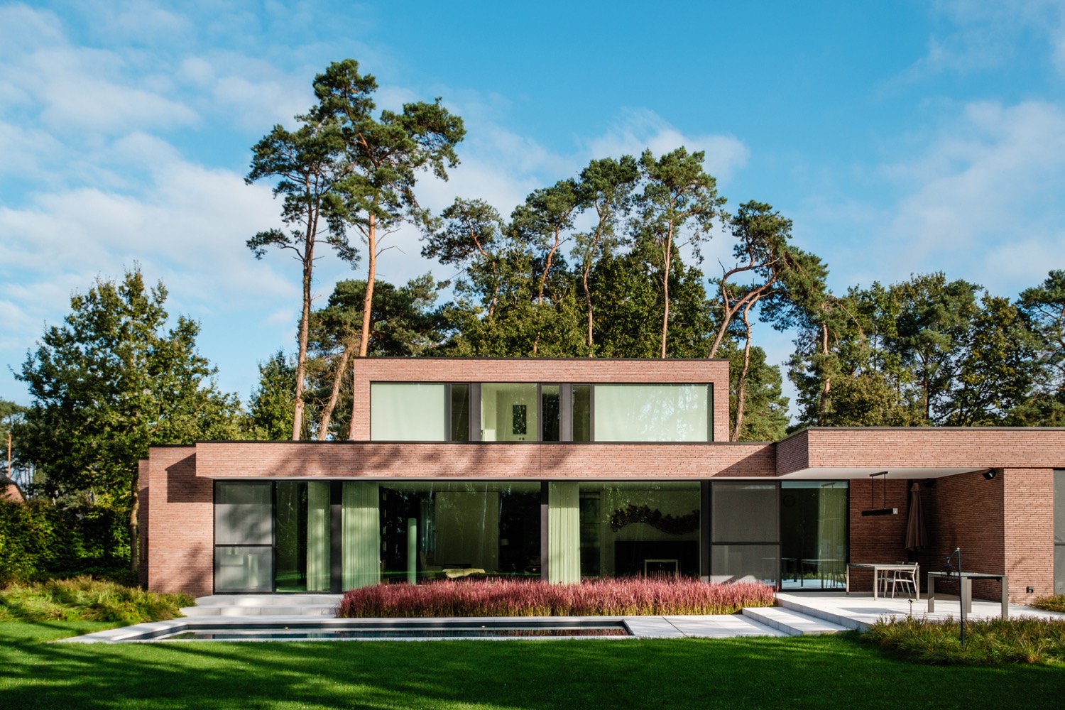 achtergevel moderne villa