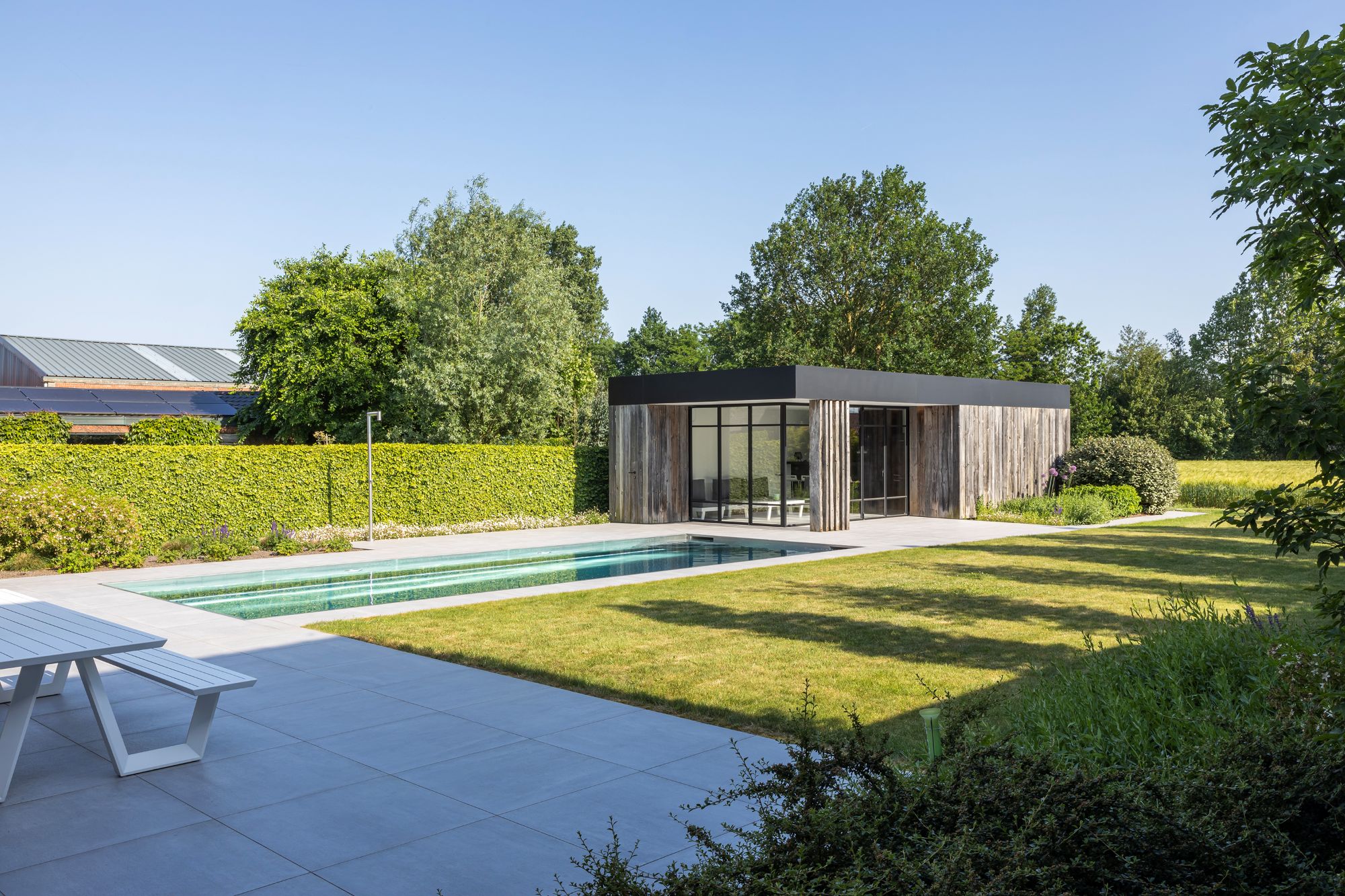 villa tuin
