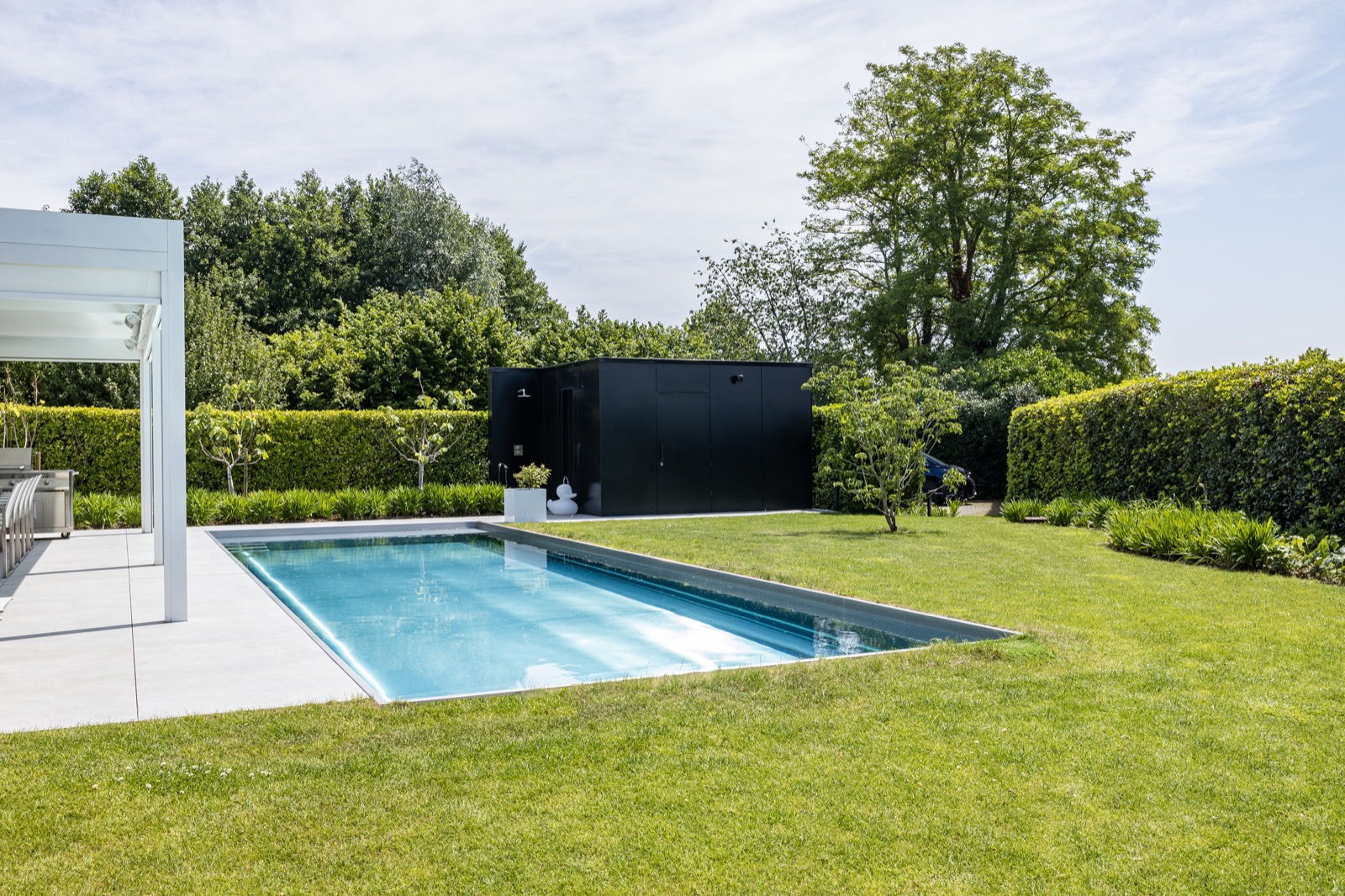 luxe inox zwembad