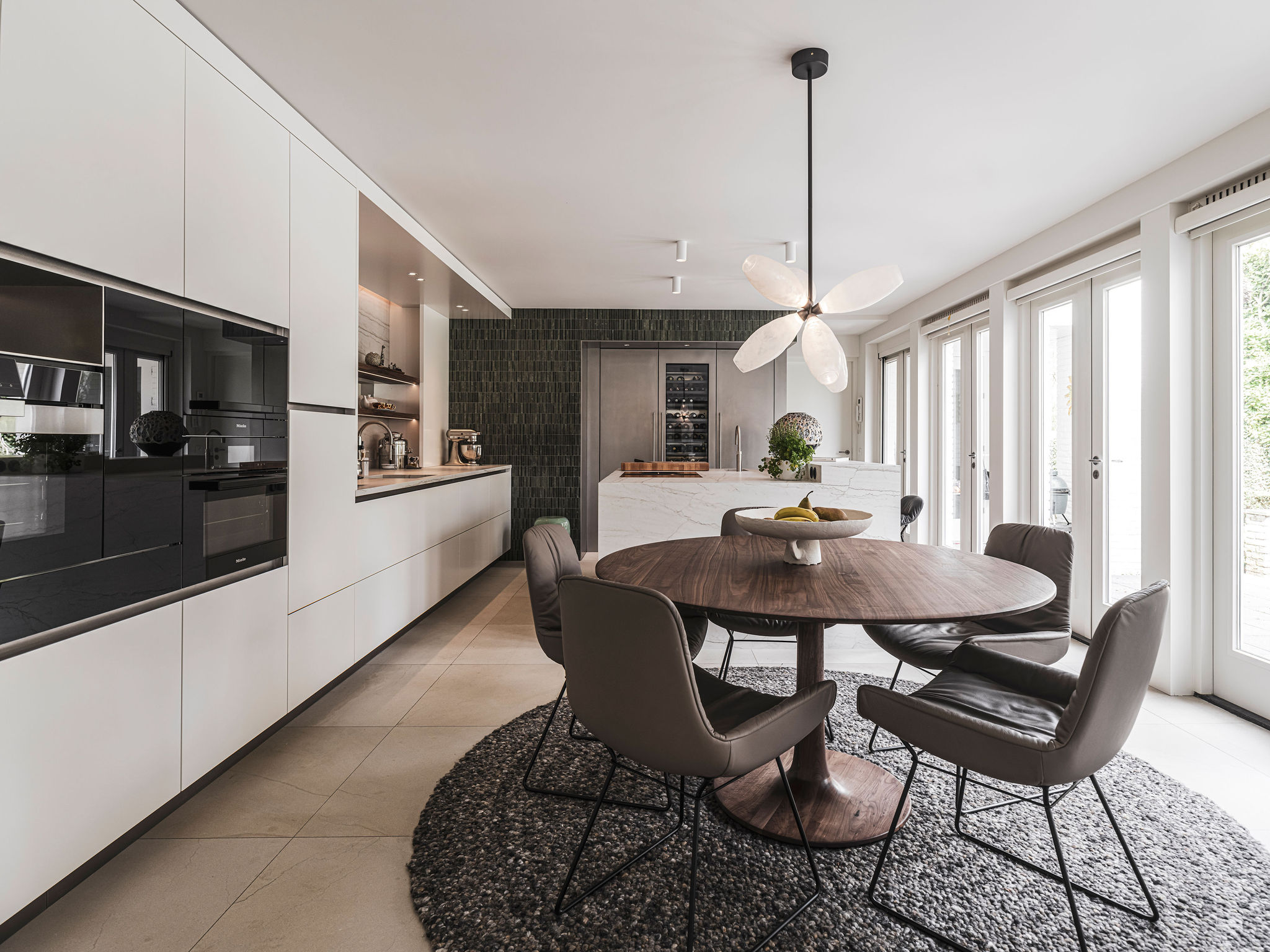 design keuken met eettafel