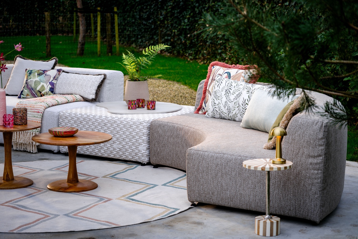luxe loungeset met accessoires