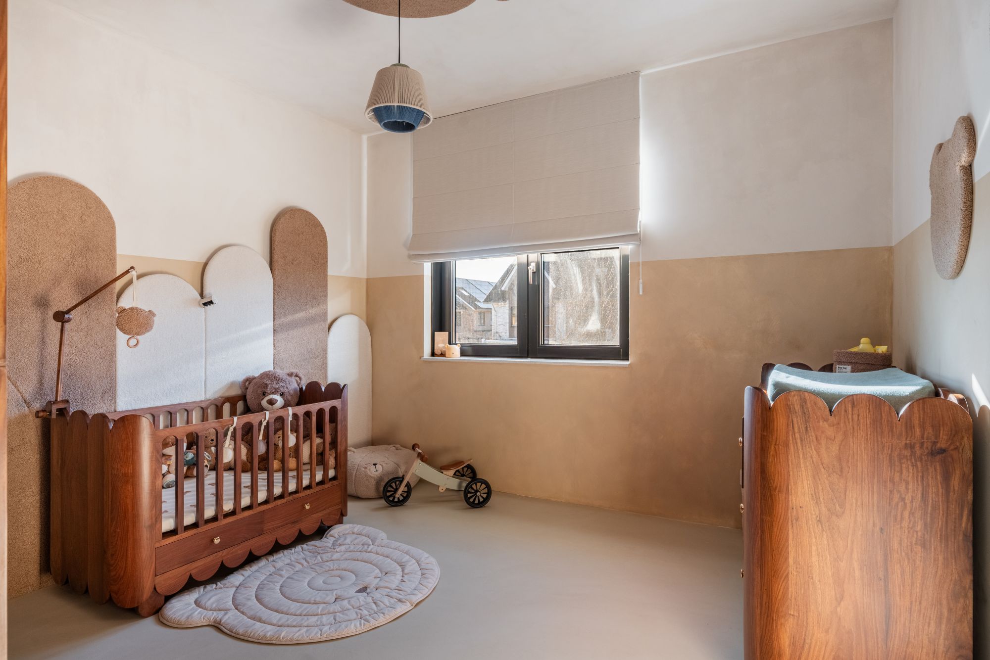 kinderkamer met gietvloer