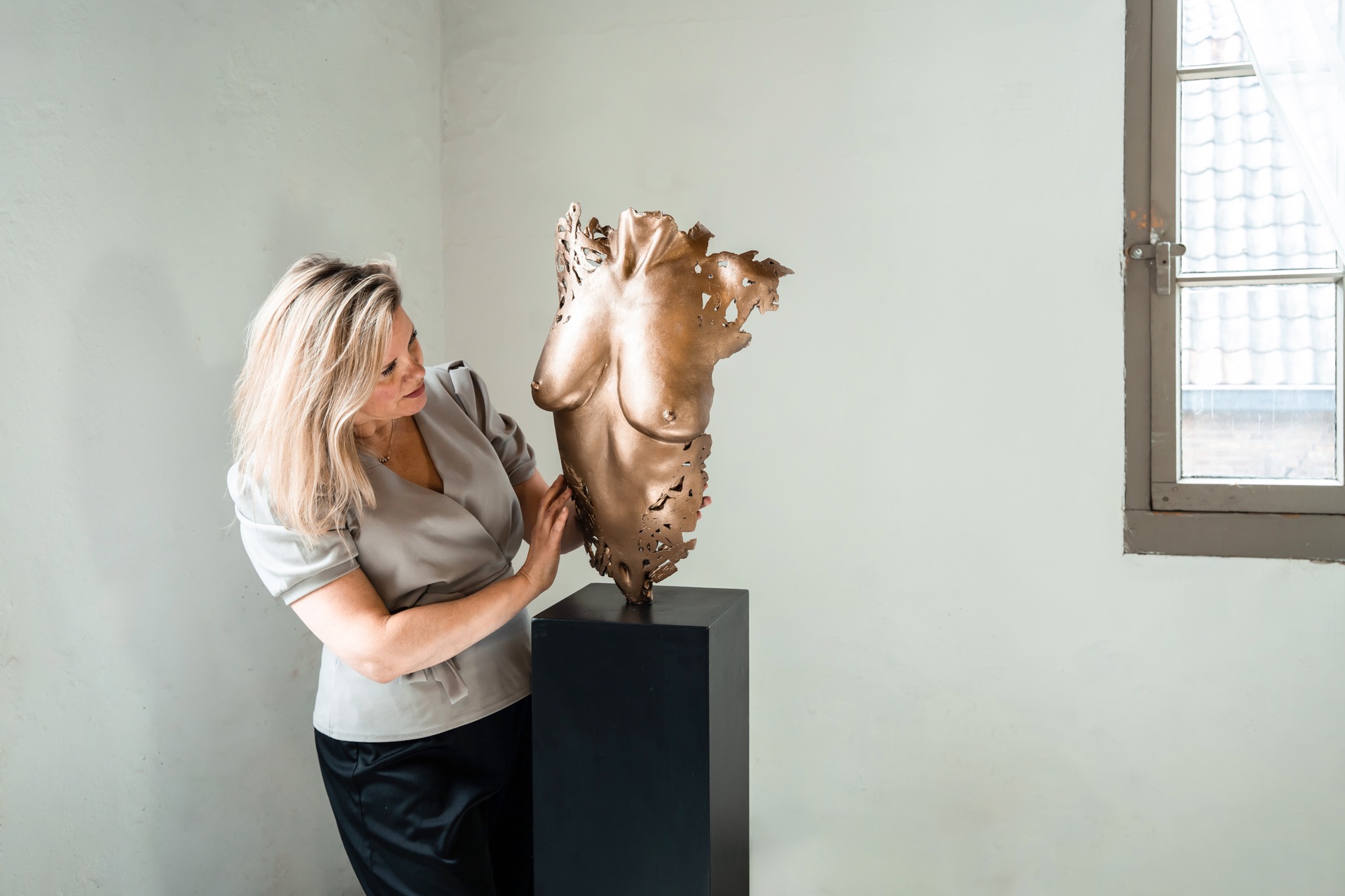 kunstenares met luxe kunst
