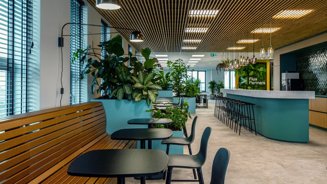 Interieurontwerp huisvesting Flux Partners | Best Interiors