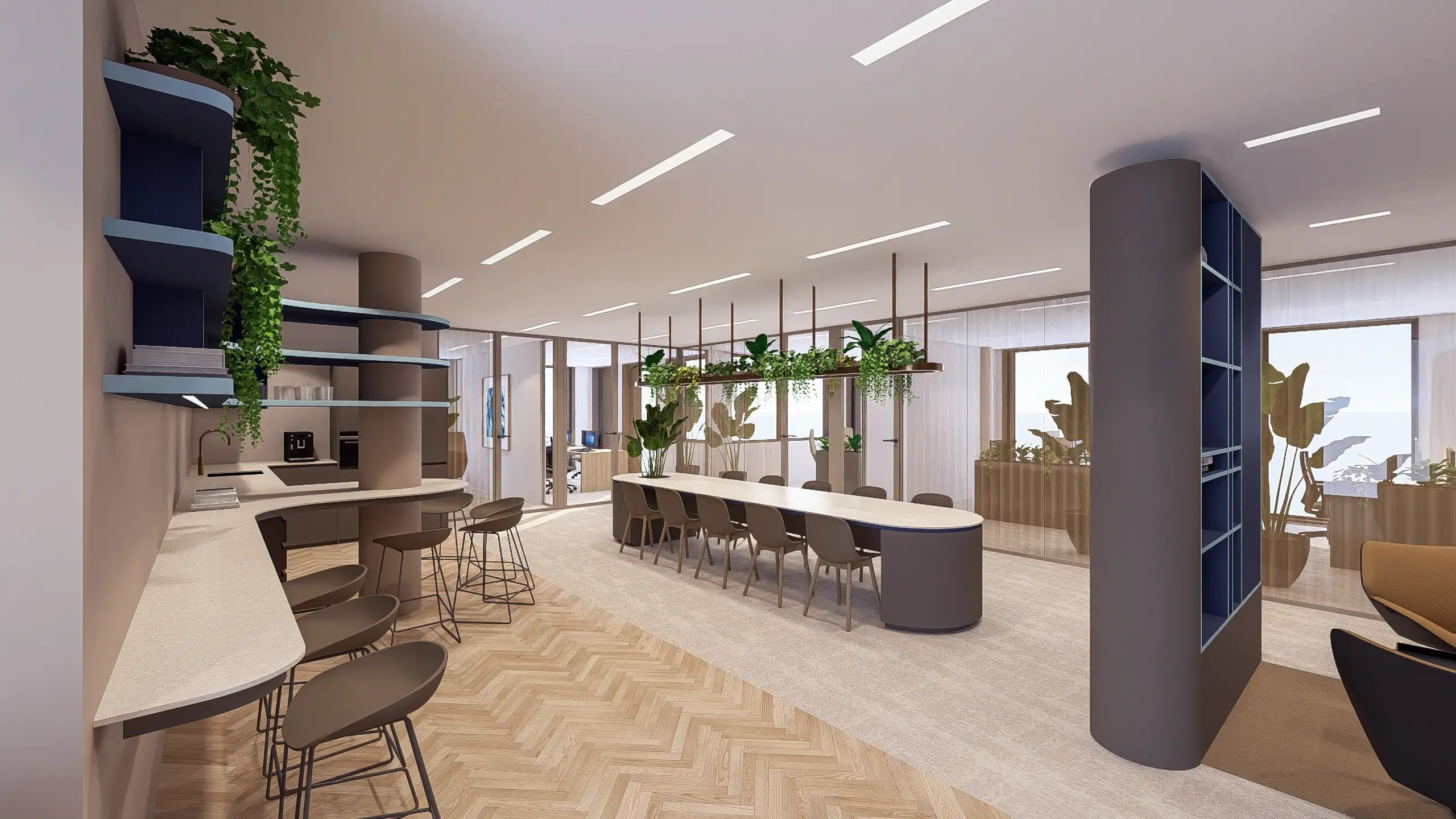 ontwerp kantoorinterieur