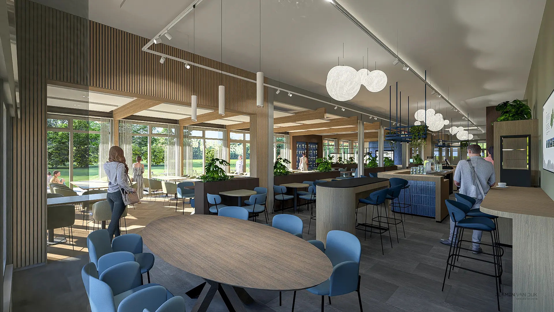 luxe ontwerp kantine