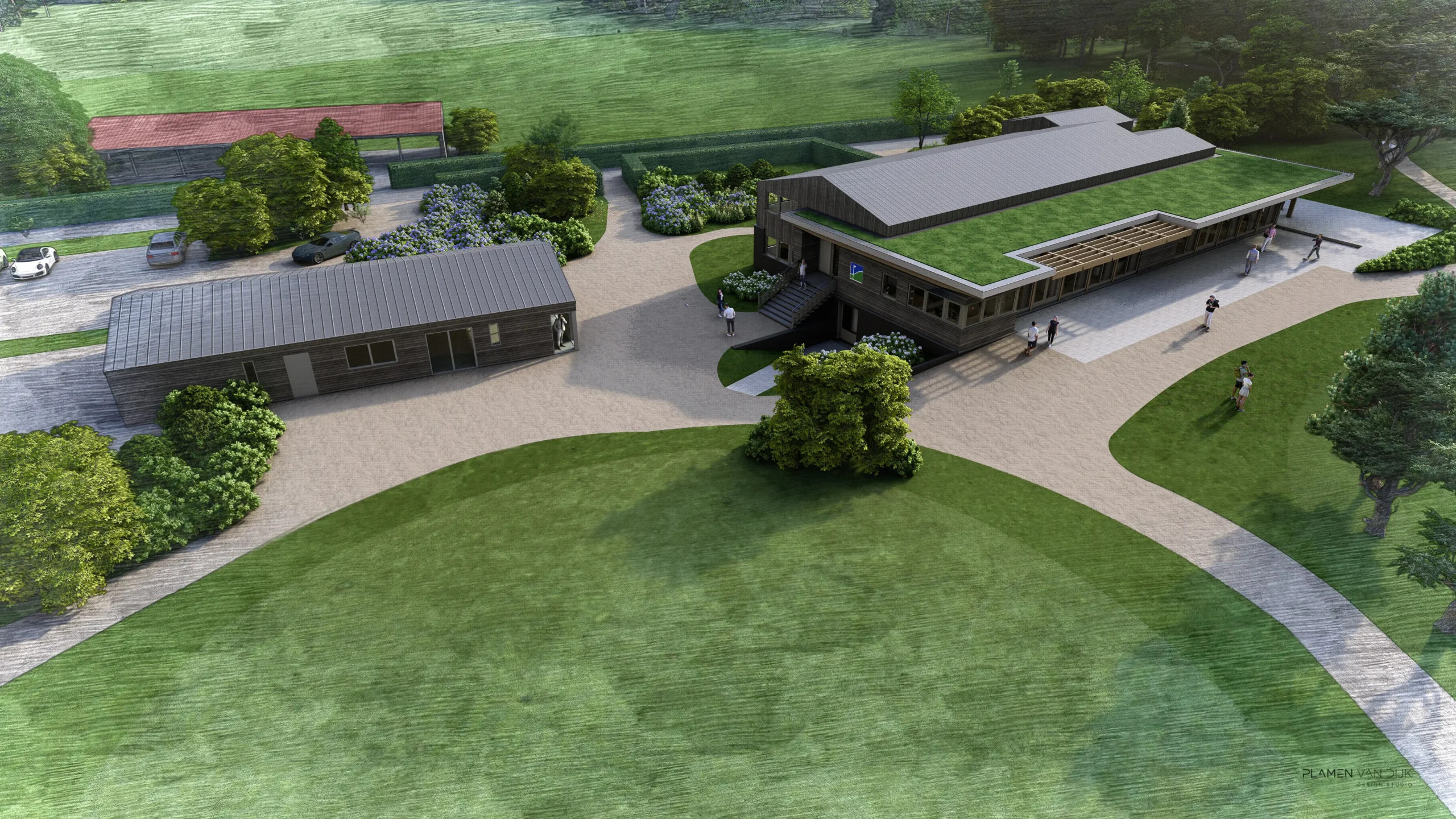 overzicht golfclub