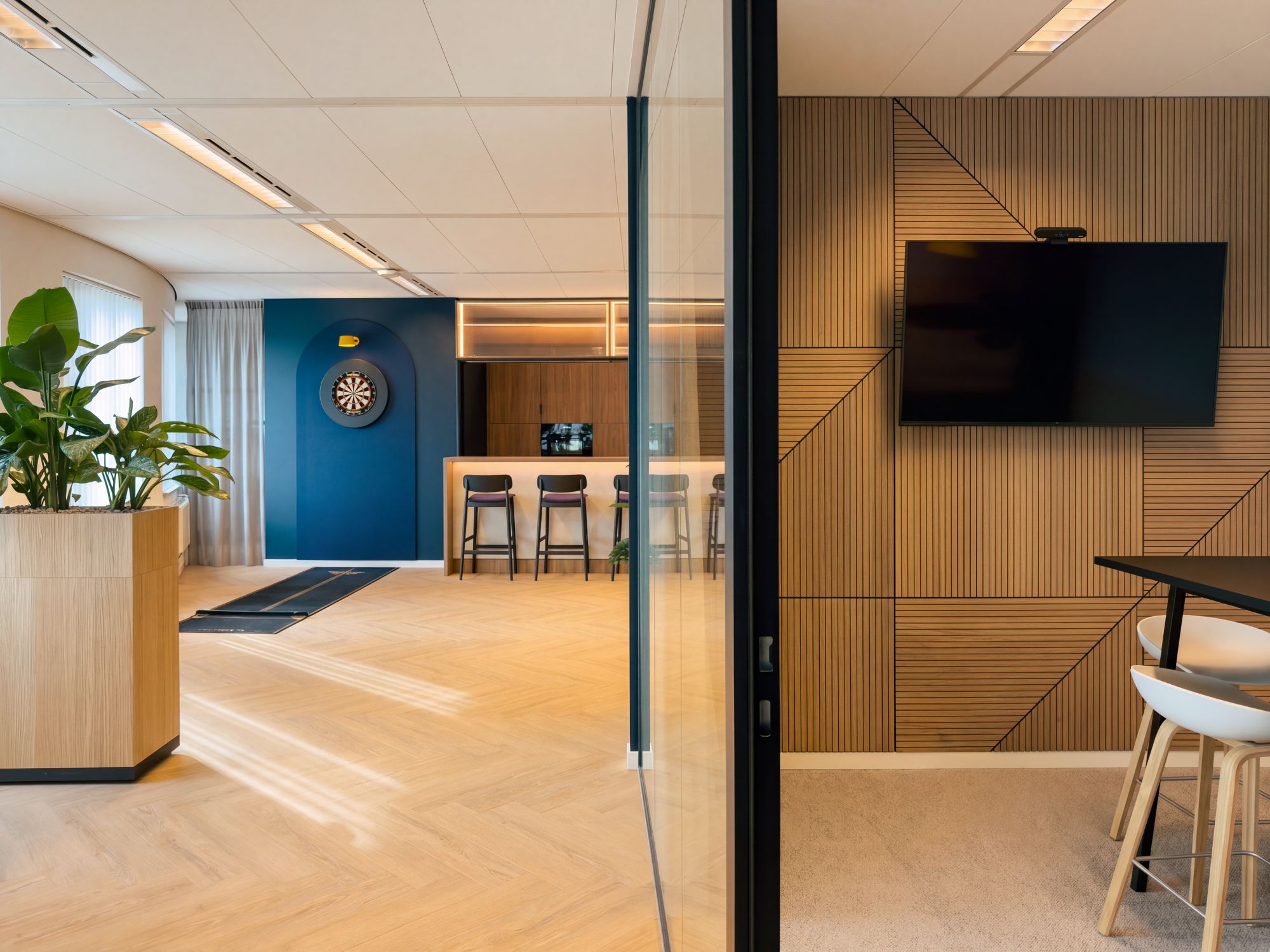 houten wandbekleding