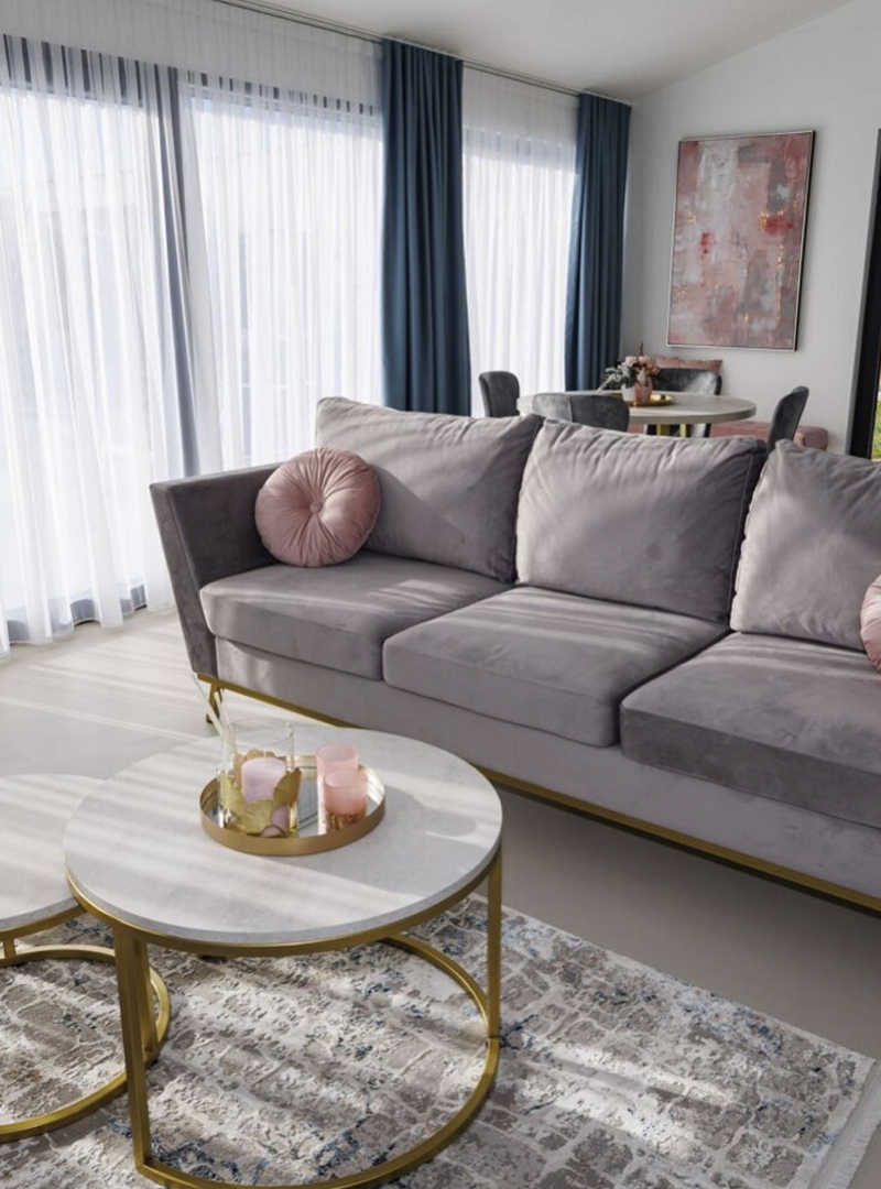 interieur met luxe stucwerk
