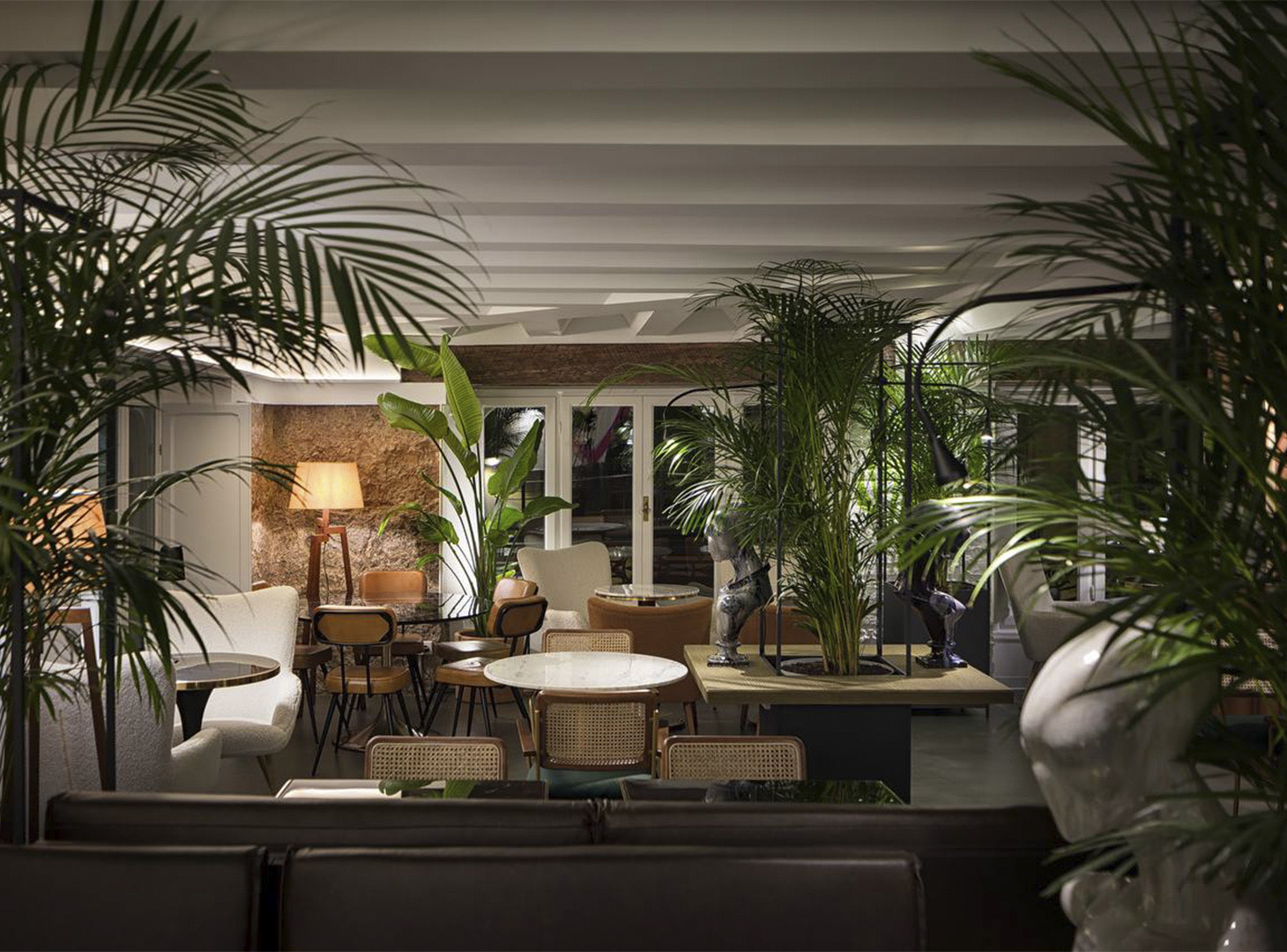 horeca met luxe wand design 