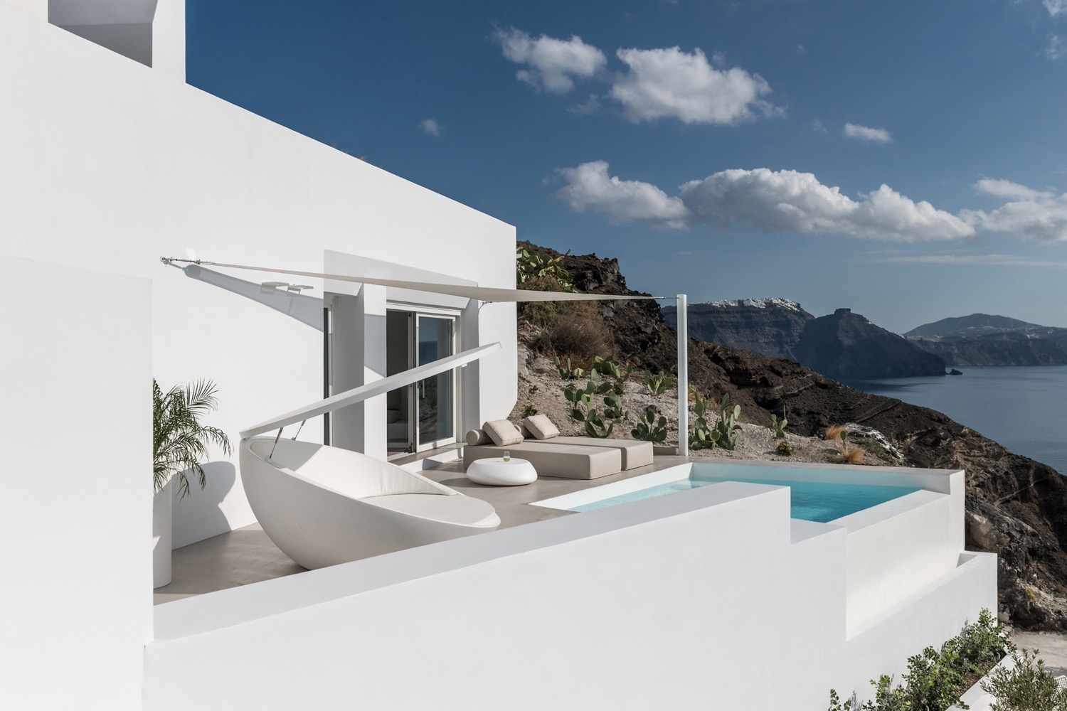 hotel met luxe stucwerk