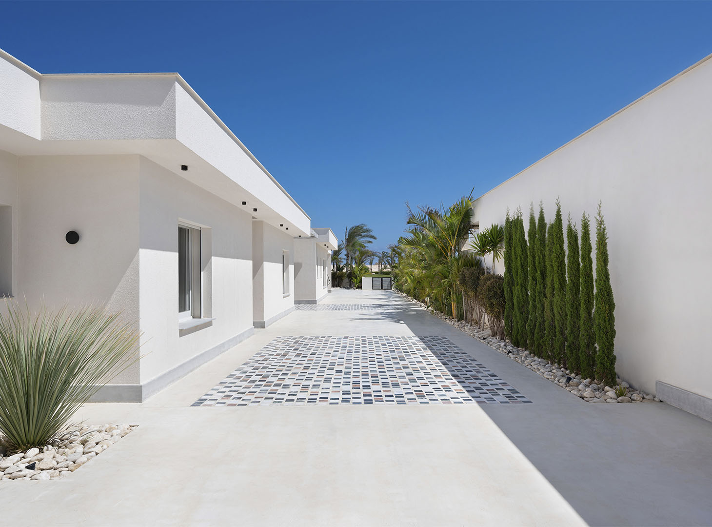 moderne villa met luxe afwerking