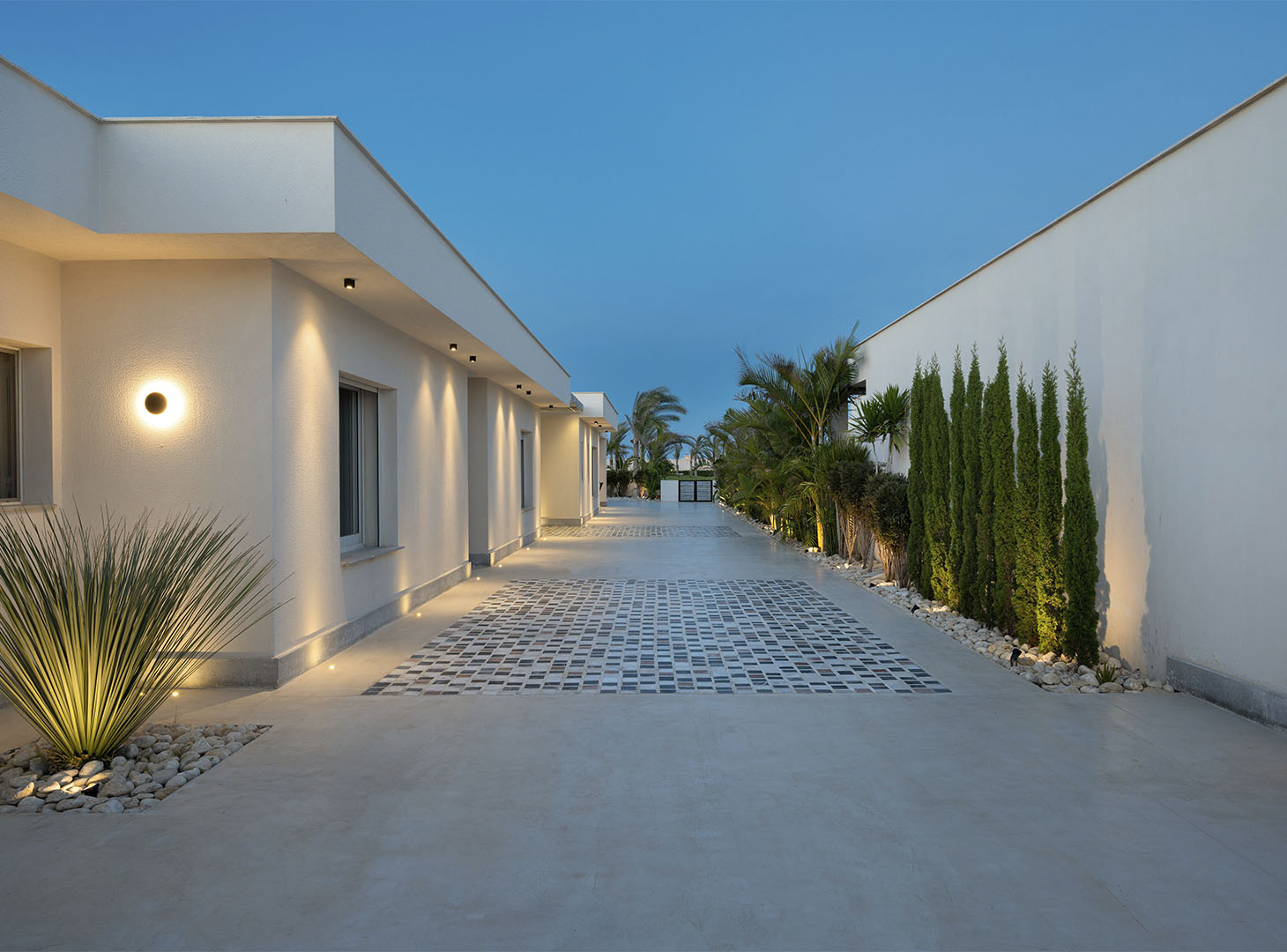 villa met luxe stucwerk
