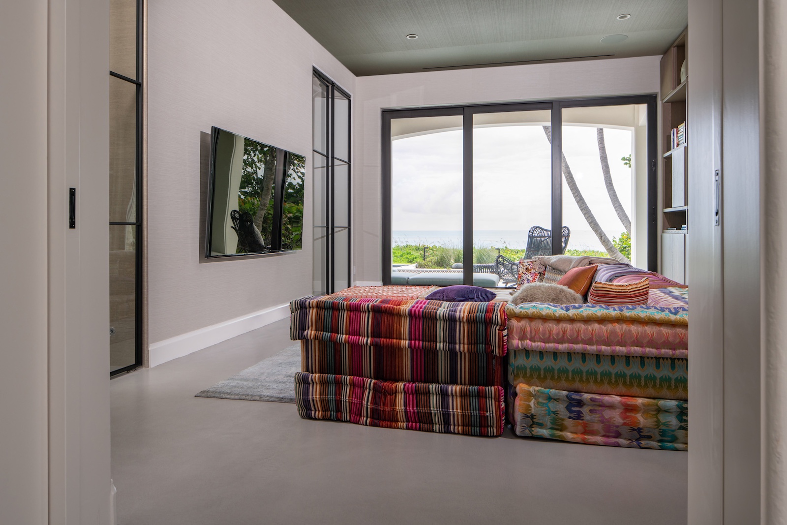 interieur met exclusieve wandafwerking