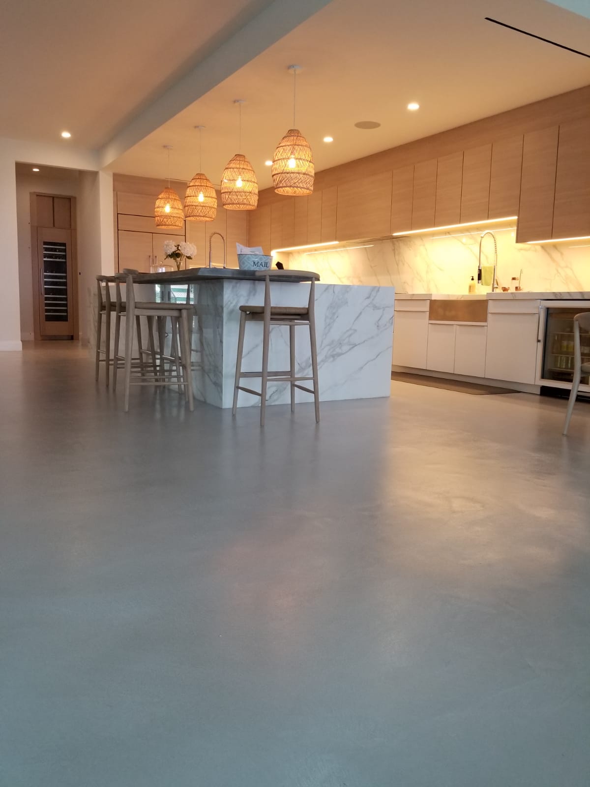 keuken met luxe stucwerk