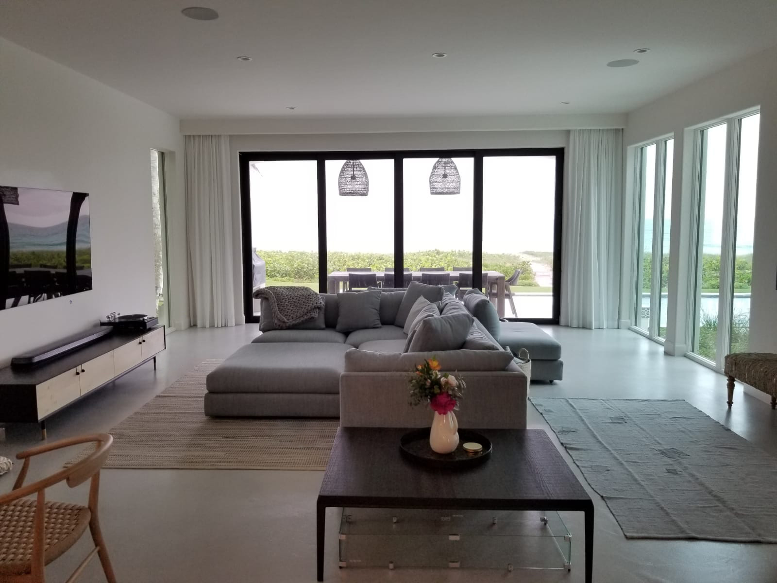 modern interieur met luxe microcement
