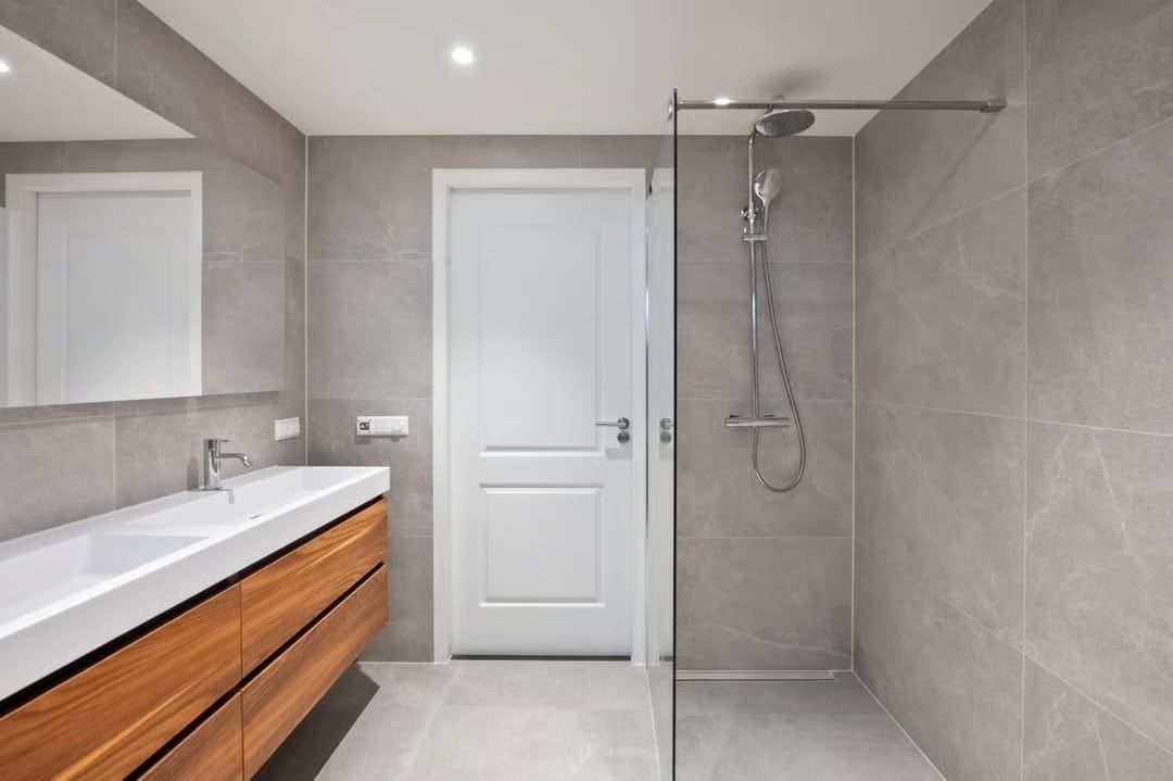moderne badkamer