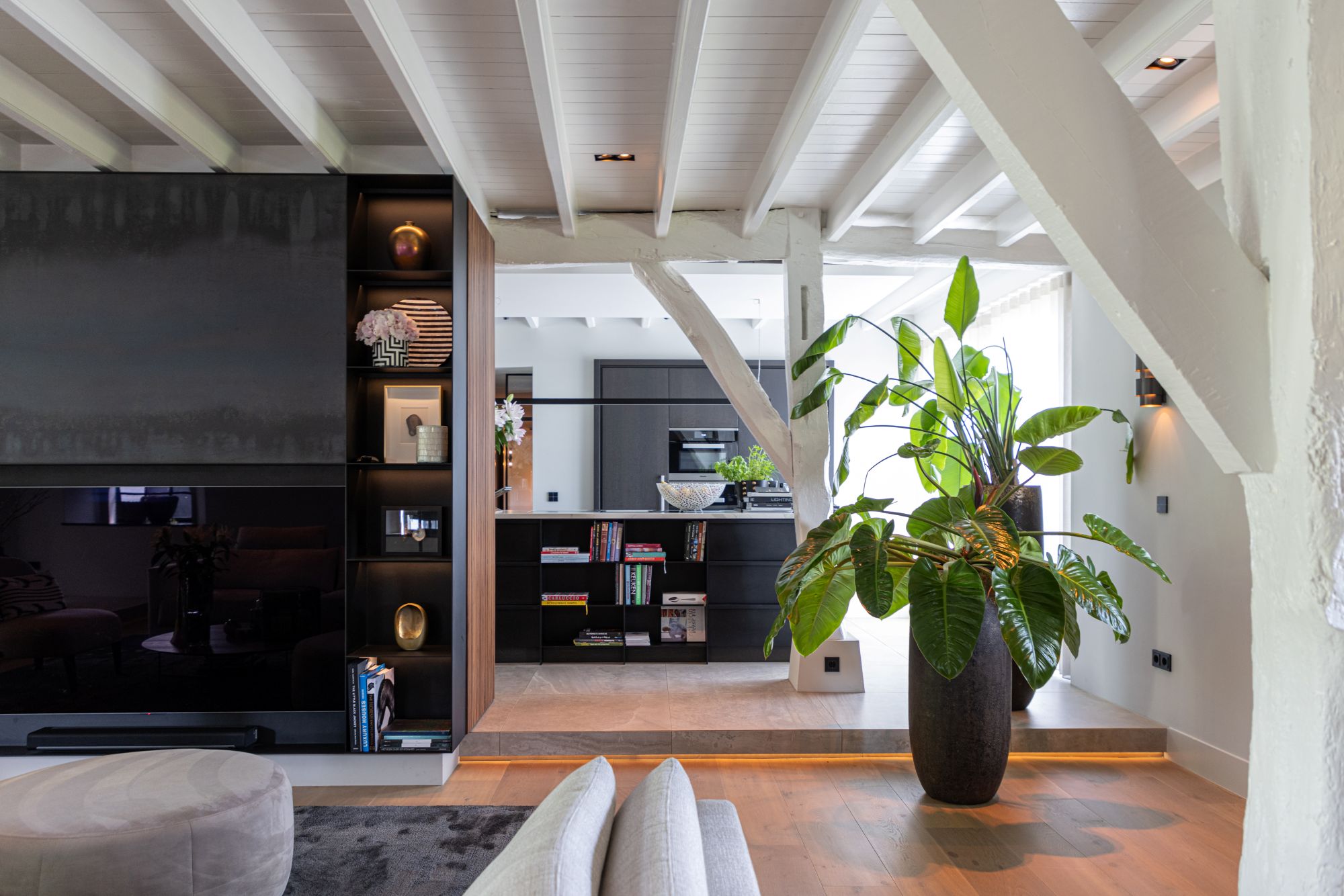 leefruimte met domotica
