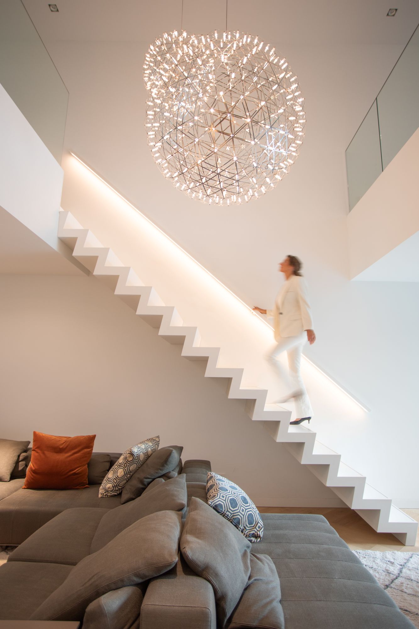 verlichting op trap