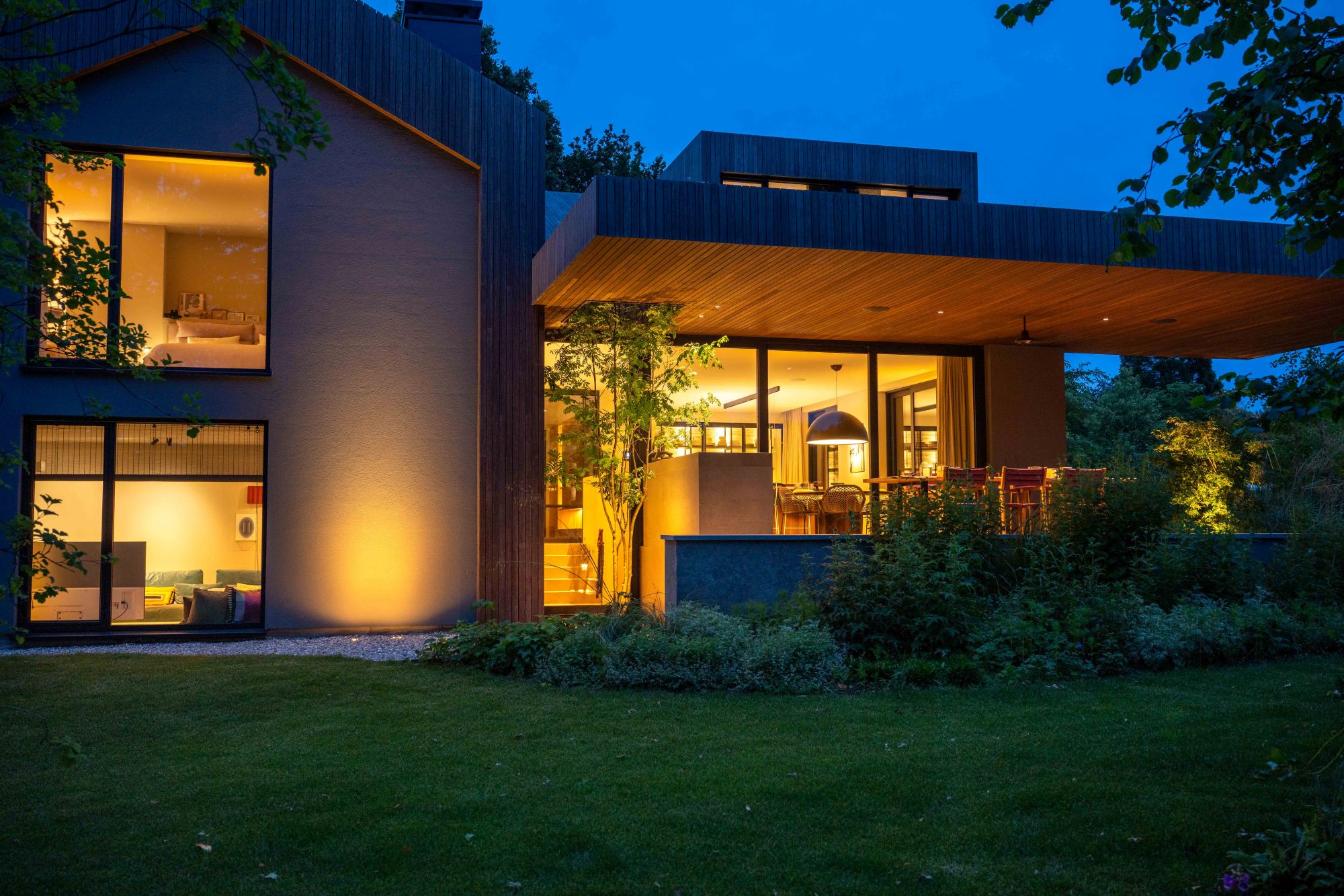 verlichting villa