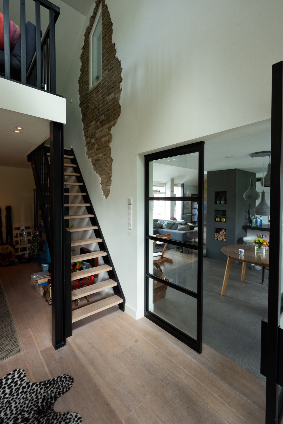hal met luxe wandafwerking