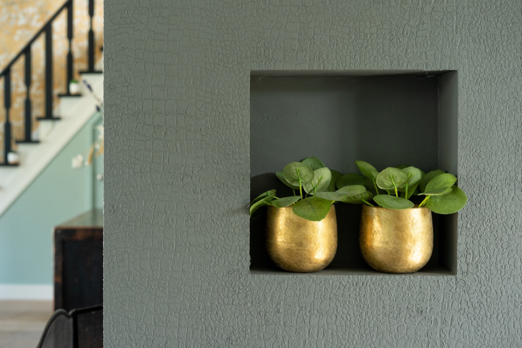 interieur met luxe schilderwerk