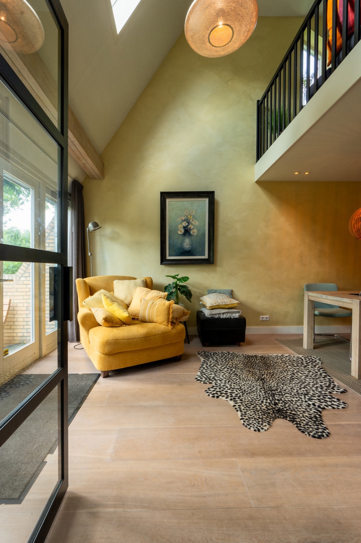 interieur met design wand