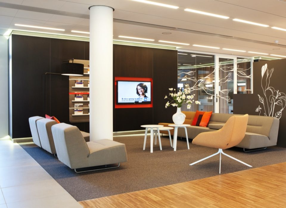 luxe interieur wachtruimte