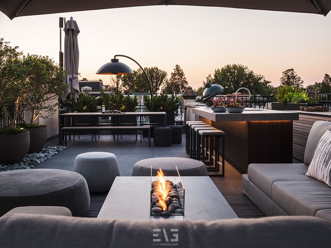 Luxe dakterras