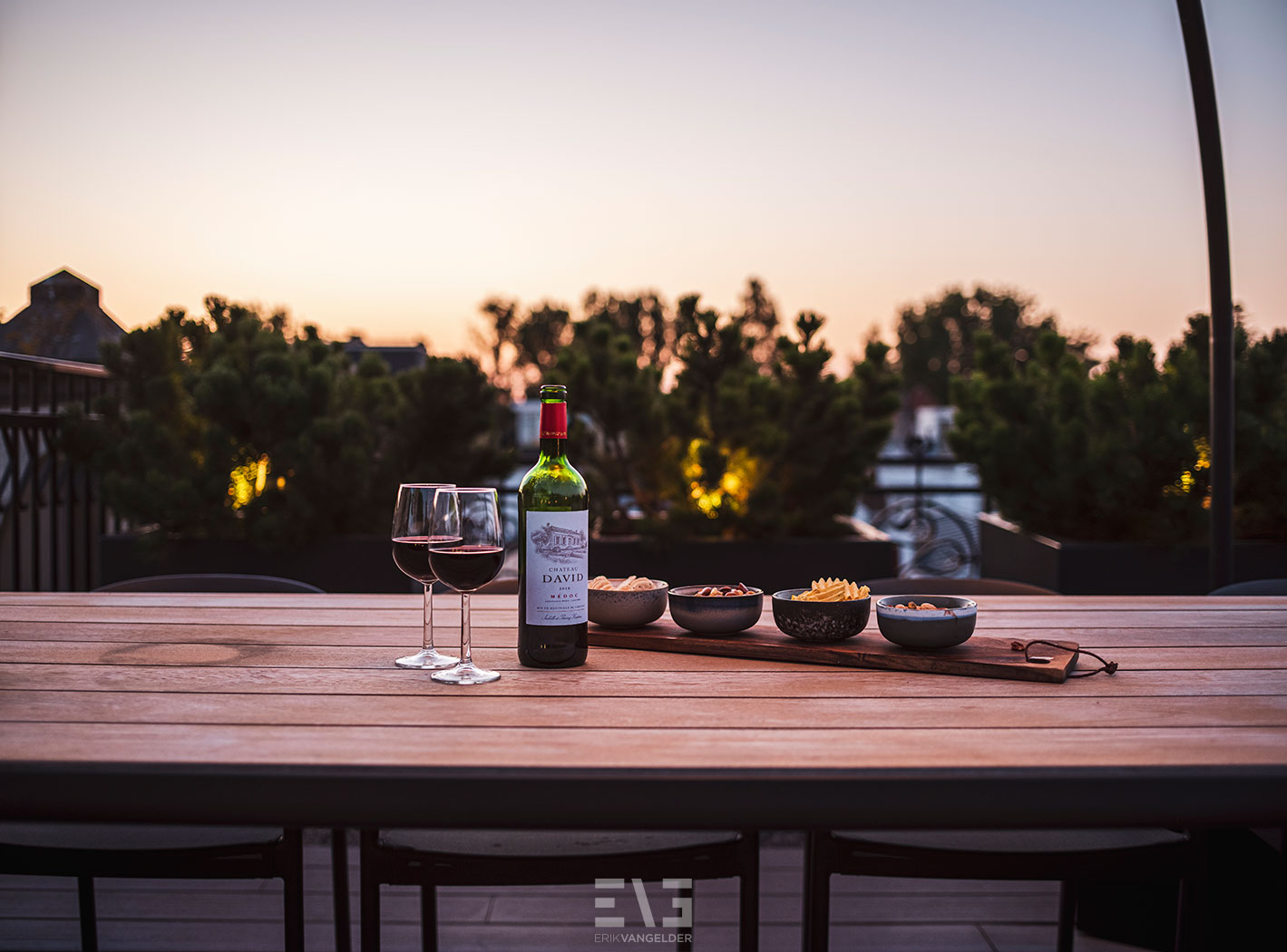 luxe bar op dakterras