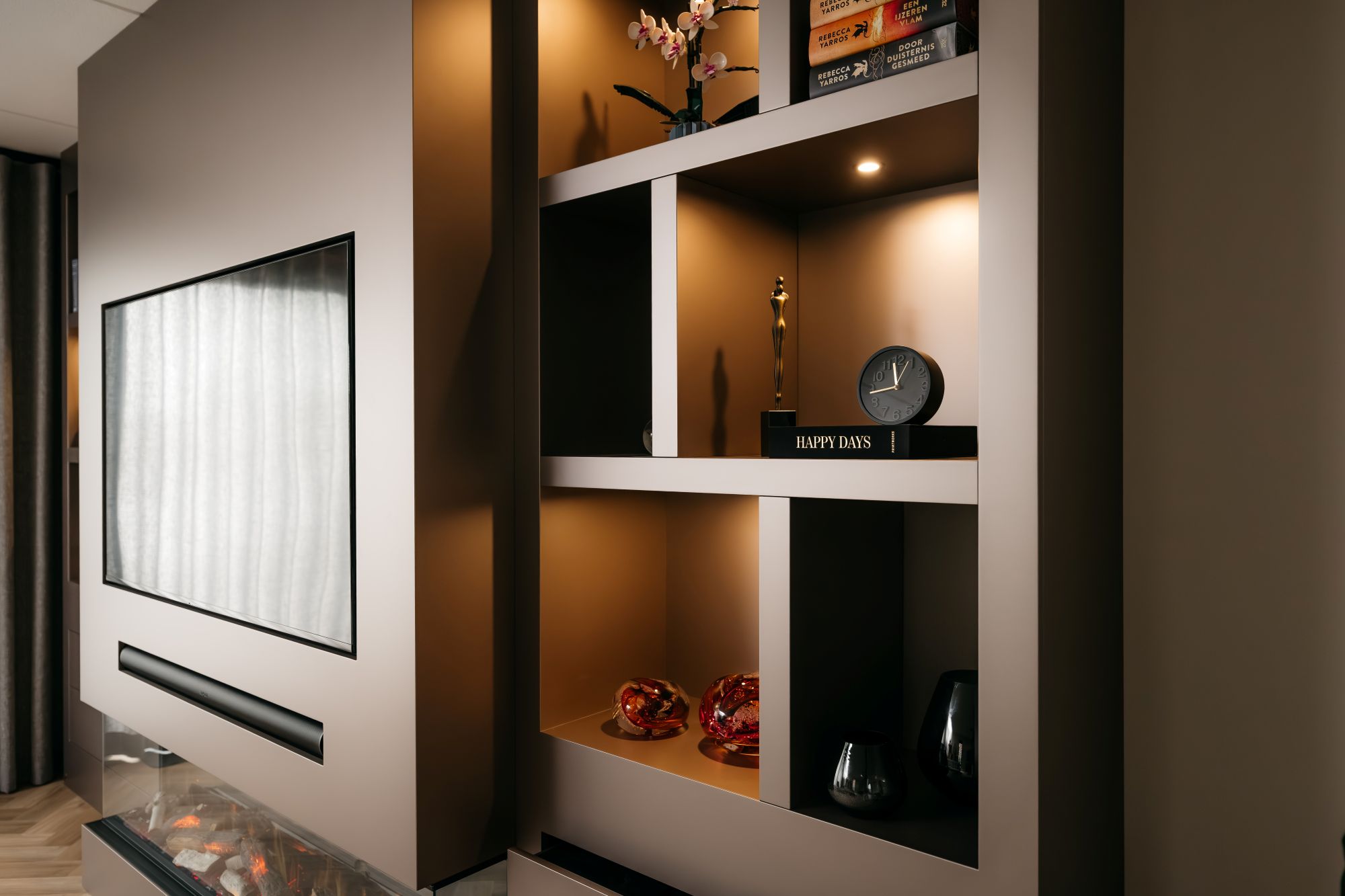 luxe wandkast