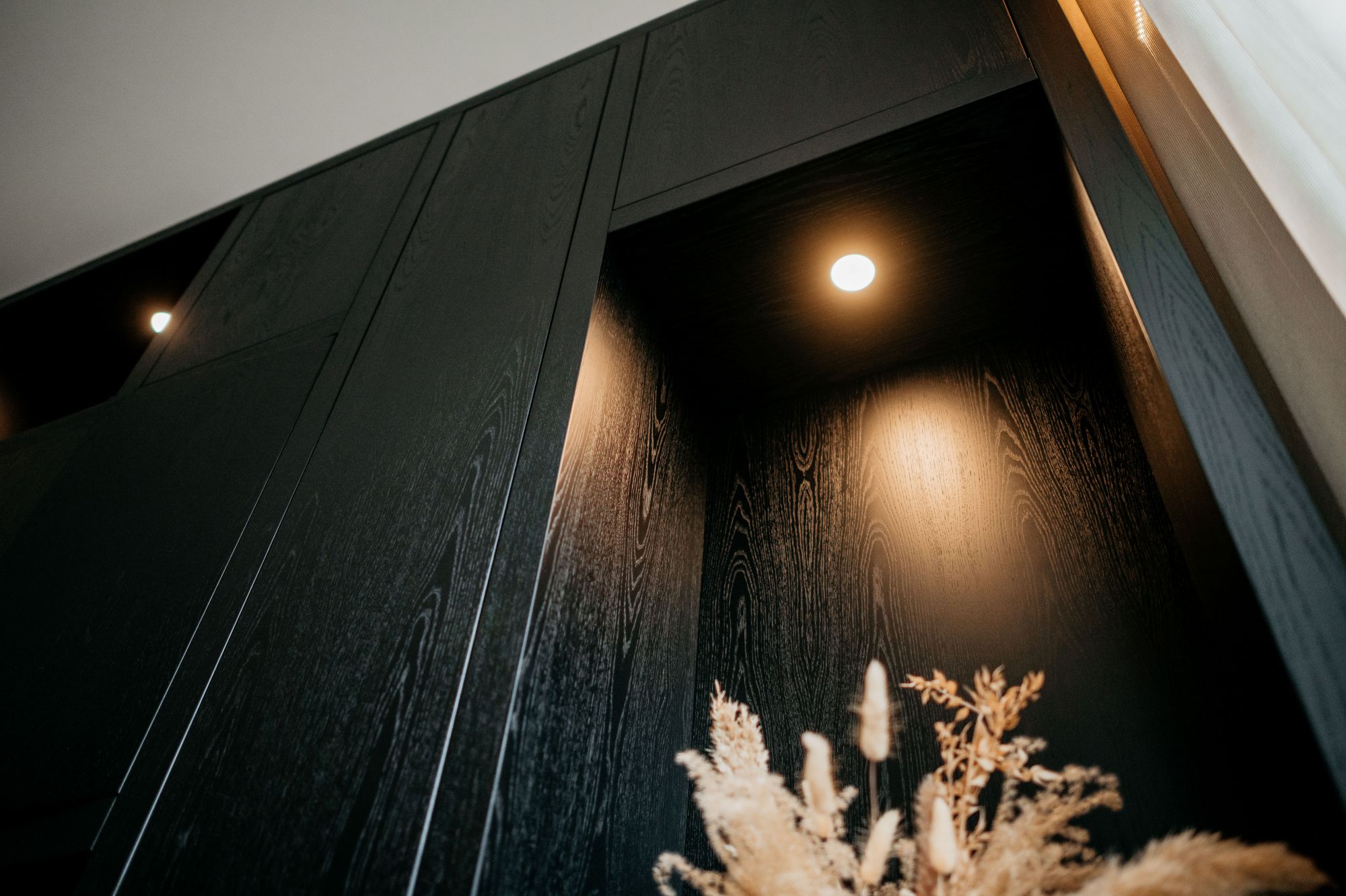 verlichting in wandkast