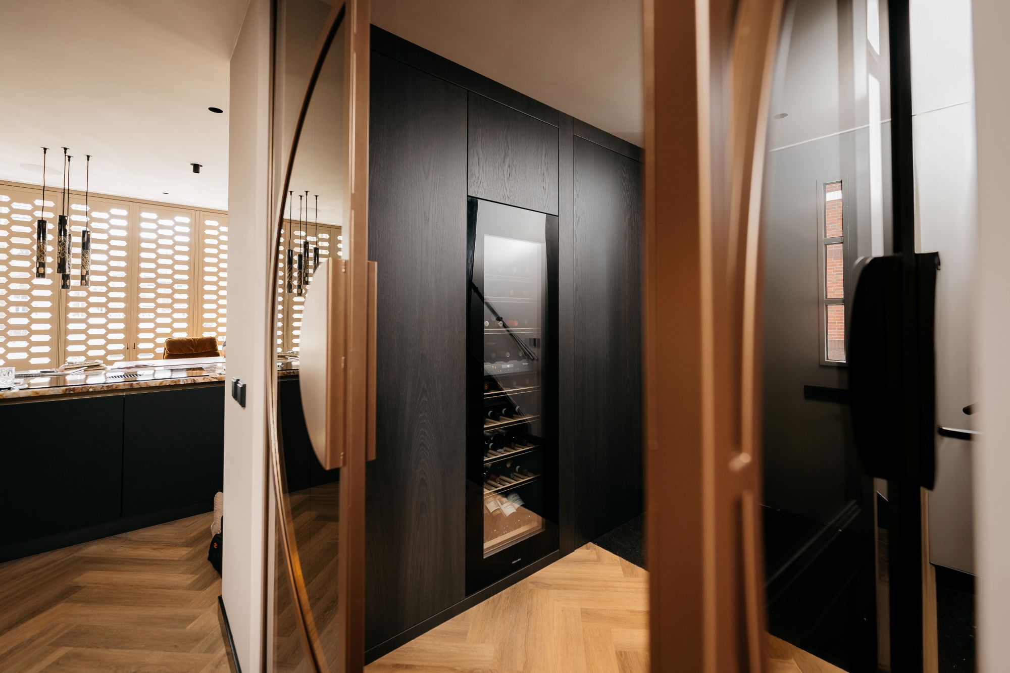 luxe wijnkast