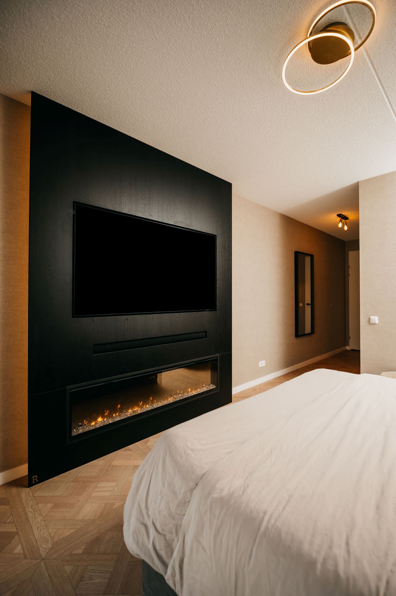 sfeerhaard in slaapkamer