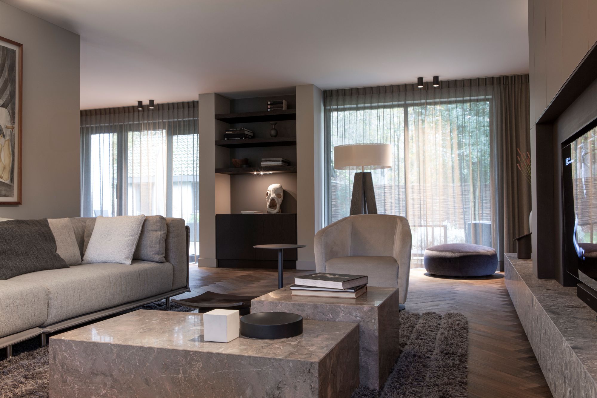 luxe woonkamer