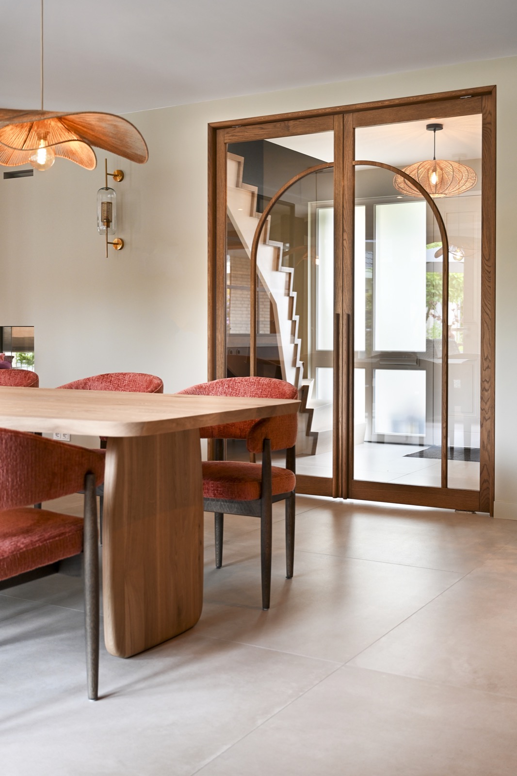 luxe inrichting eetkamer
