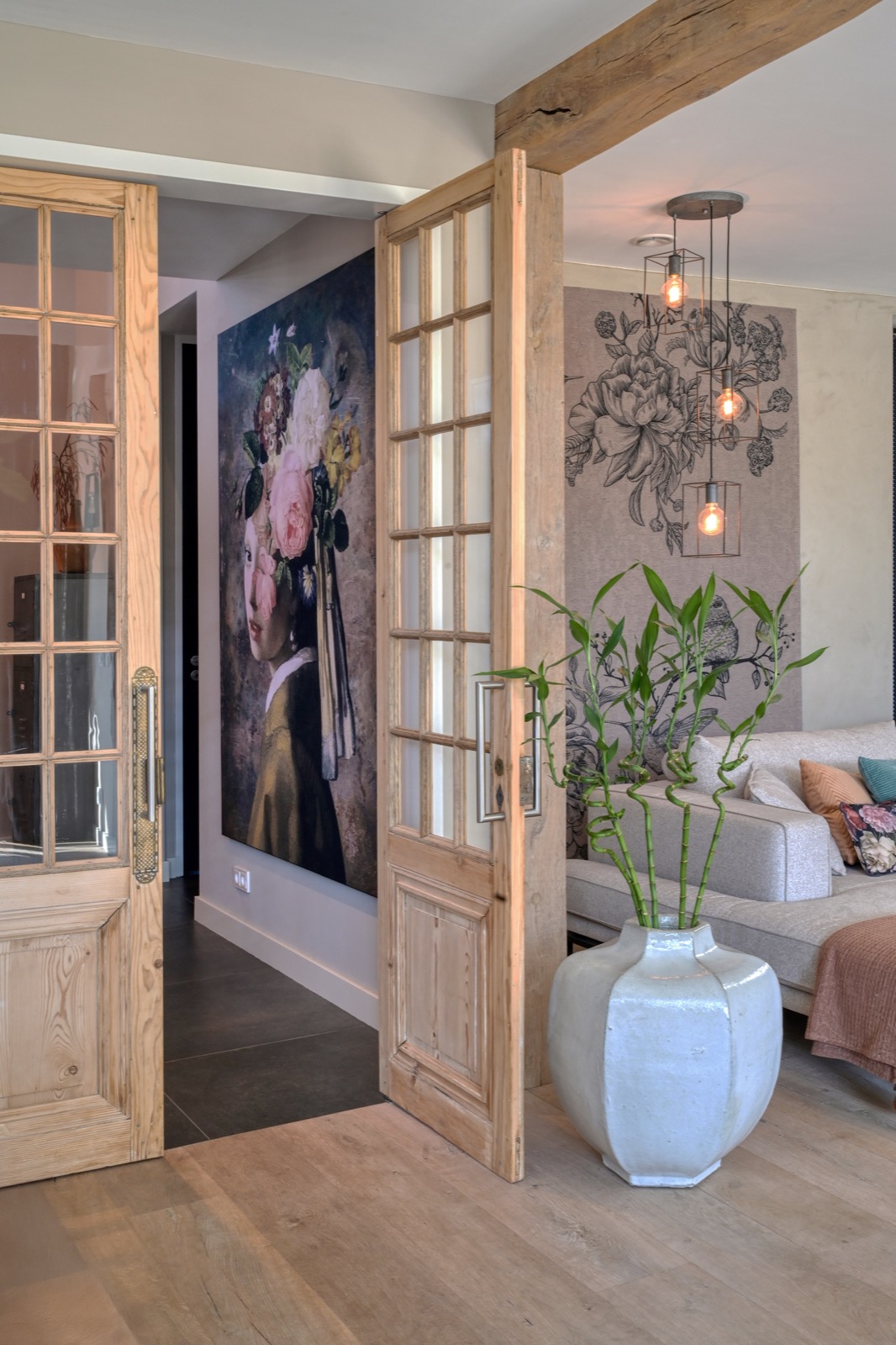 luxe woonkamer inrichting